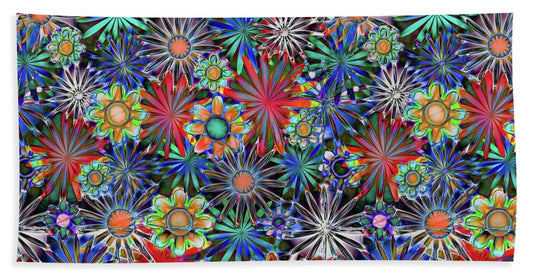 Tropical Daisies - Bath Towel