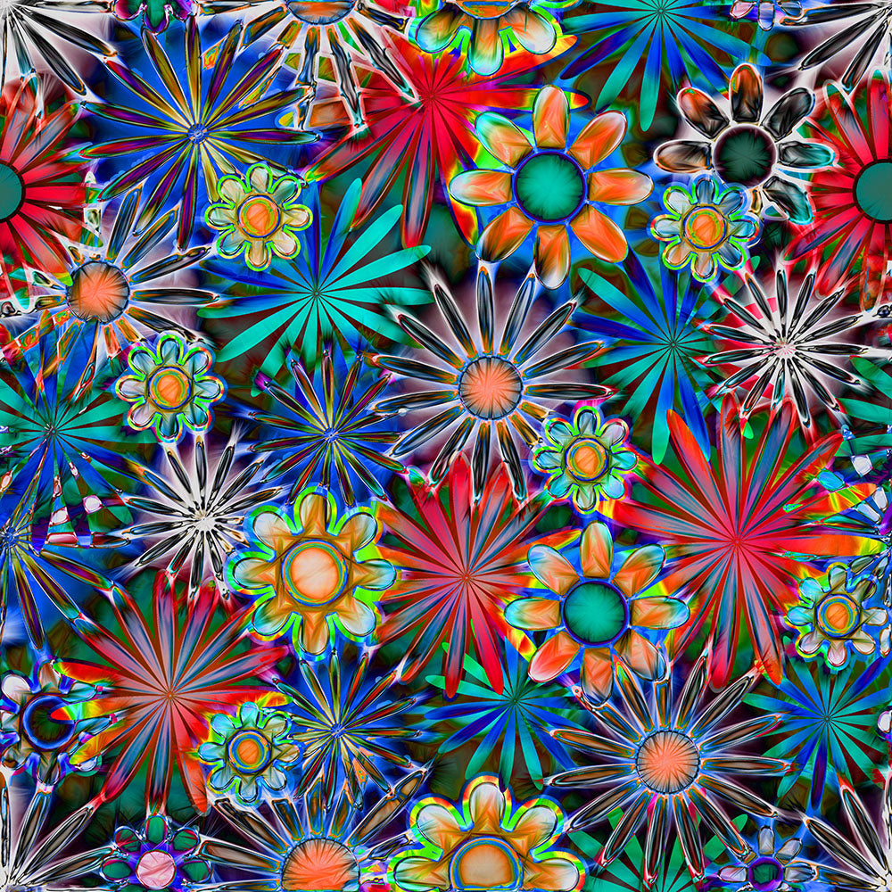 Tropical Daisies Digital Image Download