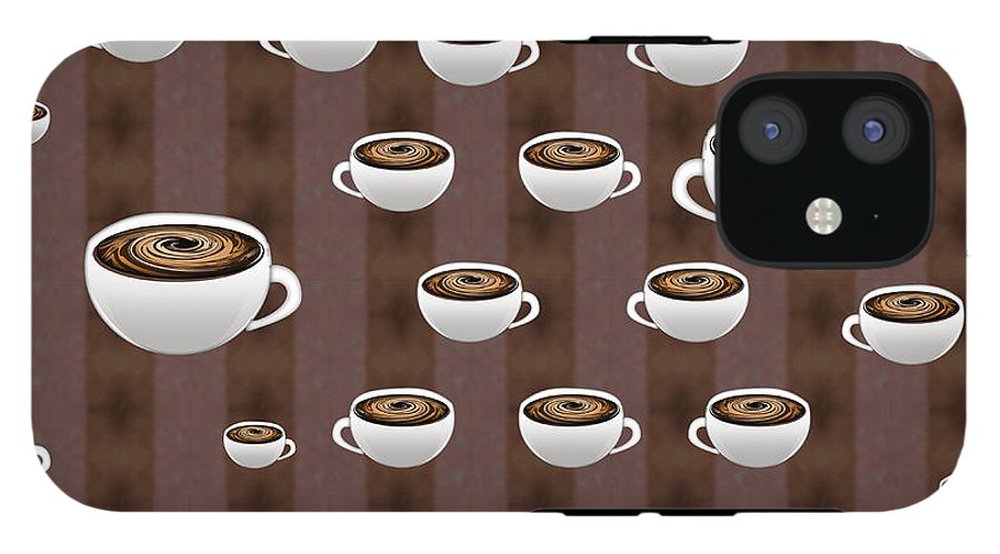 True Coffee Repeating - Phone Case