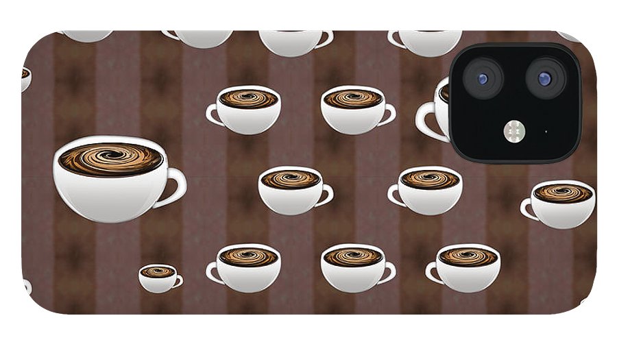 True Coffee Repeating - Phone Case