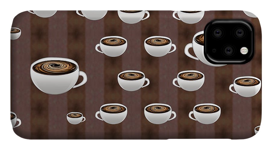 True Coffee Repeating - Phone Case