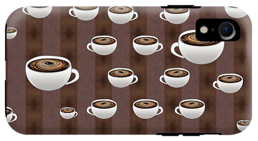 True Coffee Repeating - Phone Case