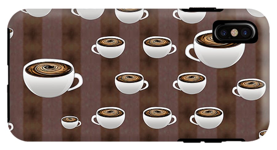 True Coffee Repeating - Phone Case