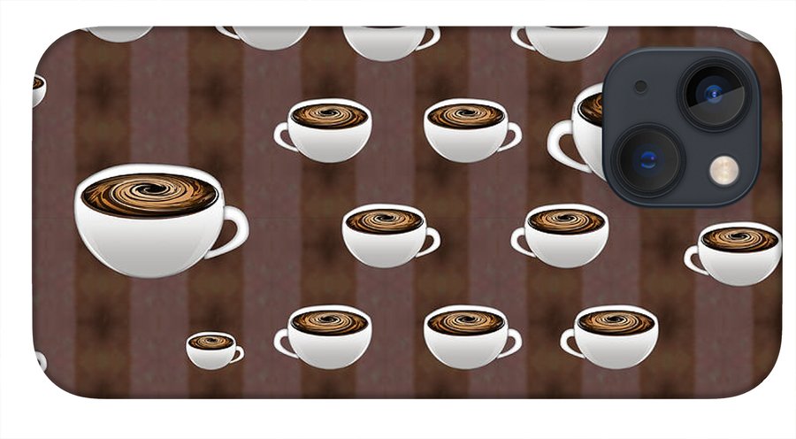 True Coffee Repeating - Phone Case