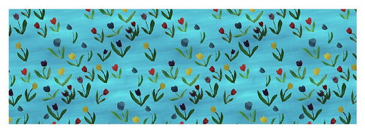 Tulips Pattern - Yoga Mat