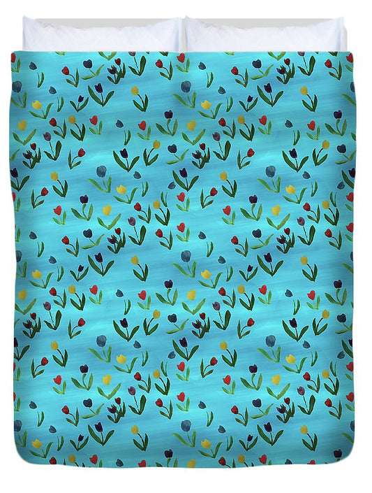 Tulips Pattern - Duvet Cover