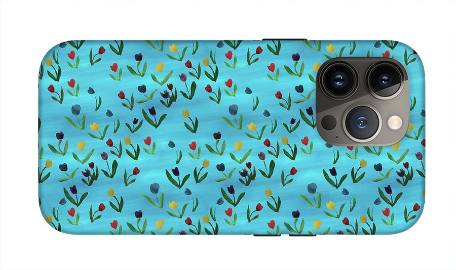 Tulips Pattern - Phone Case