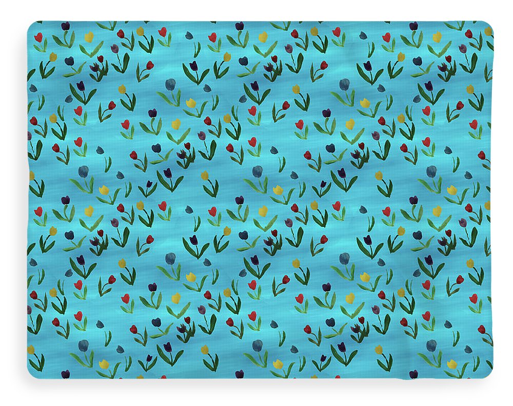 Tulips Pattern - Blanket