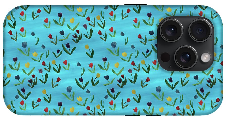 Tulips Pattern - Phone Case