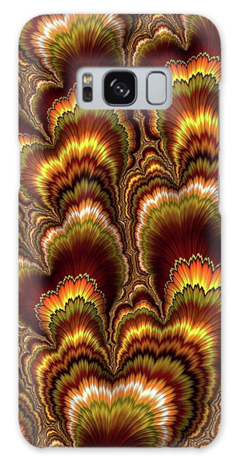 Turkey Feather Fractal - Phone Case