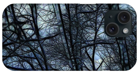 Twilight icicles Snowscape - Phone Case