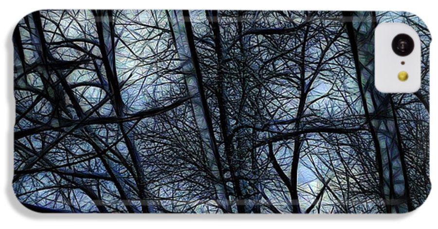 Twilight icicles Snowscape - Phone Case