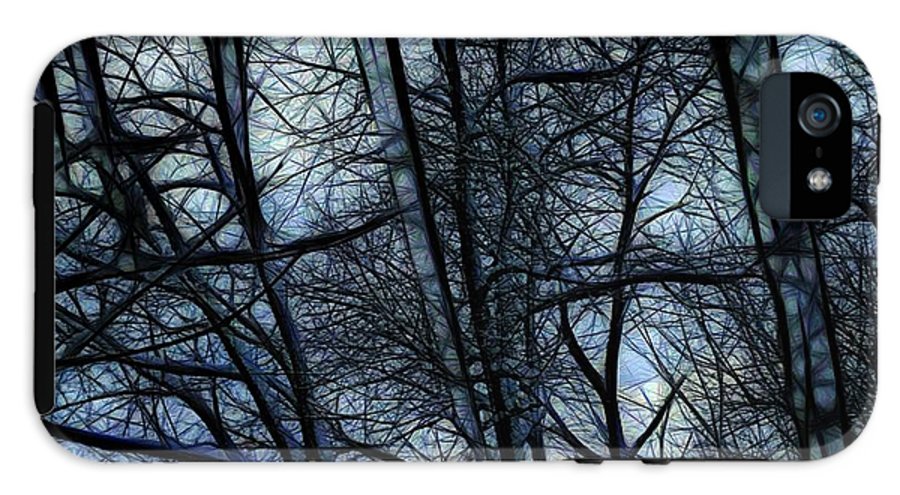 Twilight icicles Snowscape - Phone Case