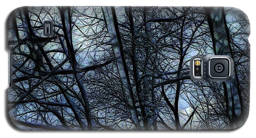 Twilight icicles Snowscape - Phone Case