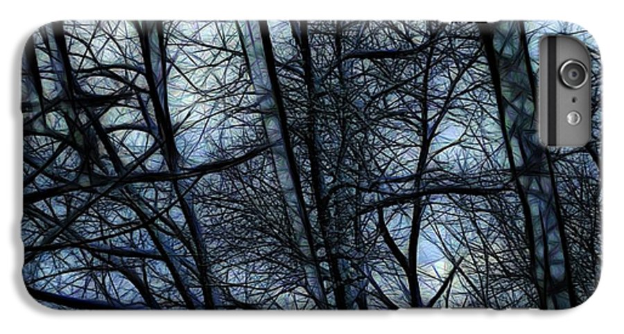 Twilight icicles Snowscape - Phone Case