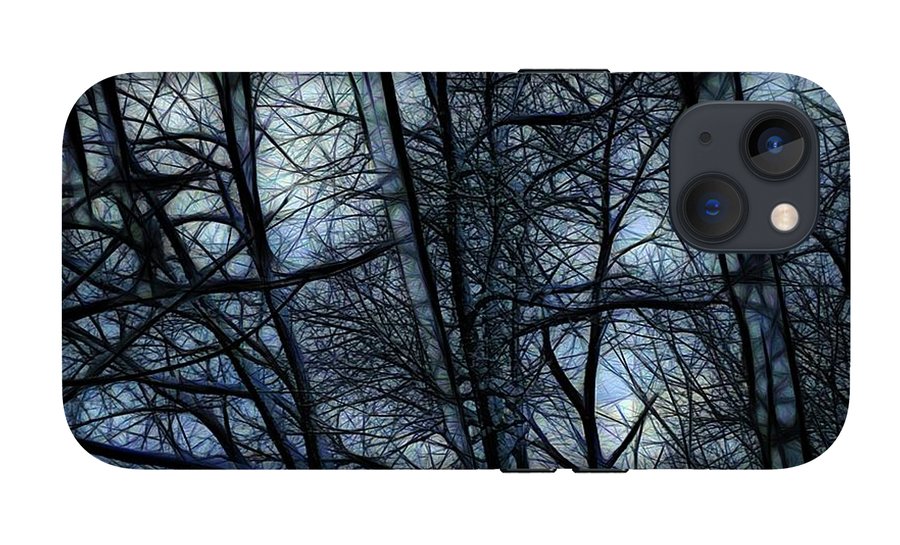 Twilight icicles Snowscape - Phone Case
