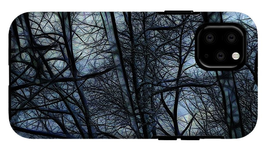 Twilight icicles Snowscape - Phone Case