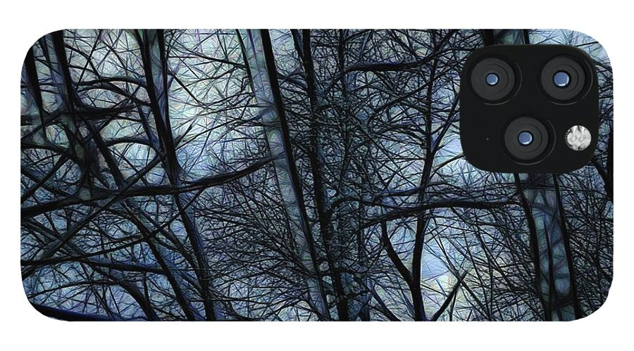 Twilight icicles Snowscape - Phone Case