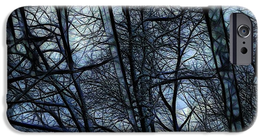 Twilight icicles Snowscape - Phone Case