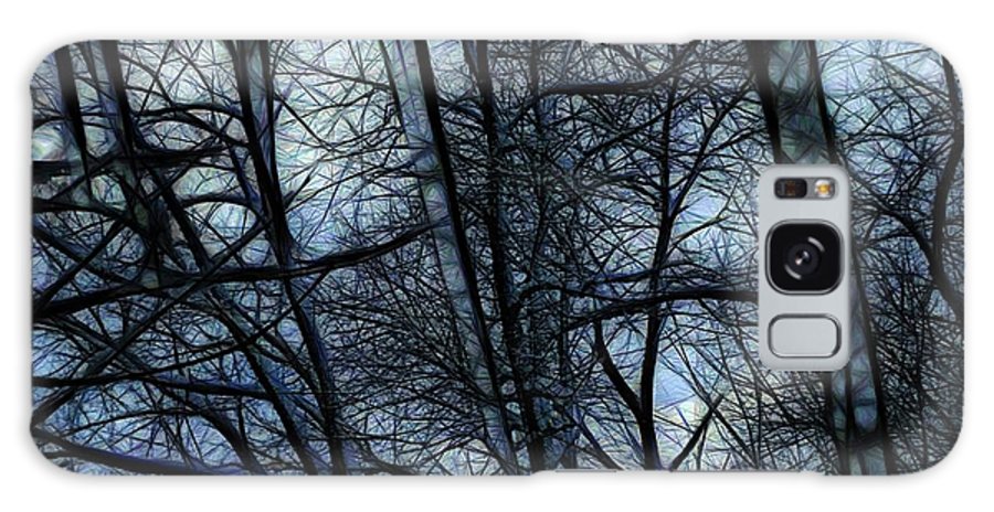 Twilight icicles Snowscape - Phone Case