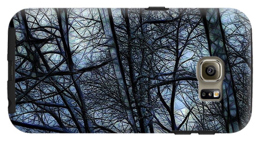 Twilight icicles Snowscape - Phone Case