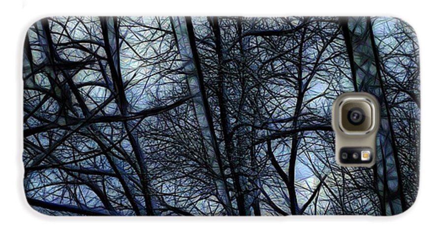 Twilight icicles Snowscape - Phone Case