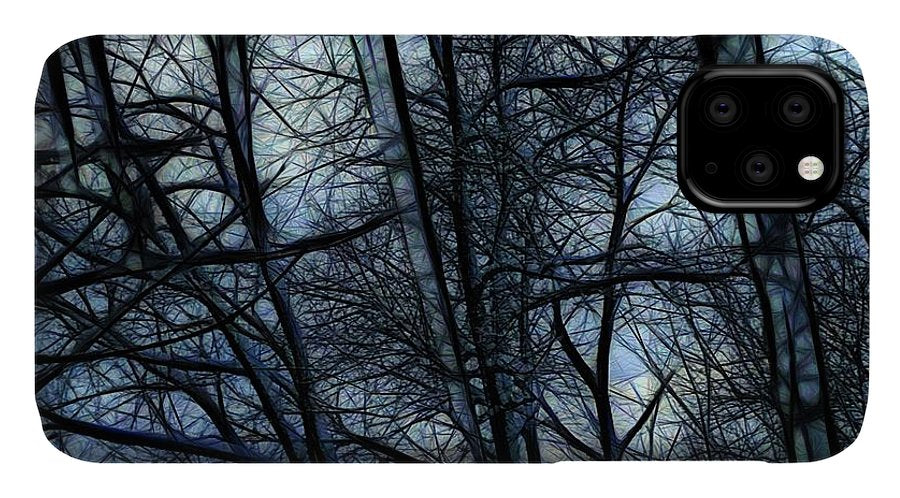 Twilight icicles Snowscape - Phone Case