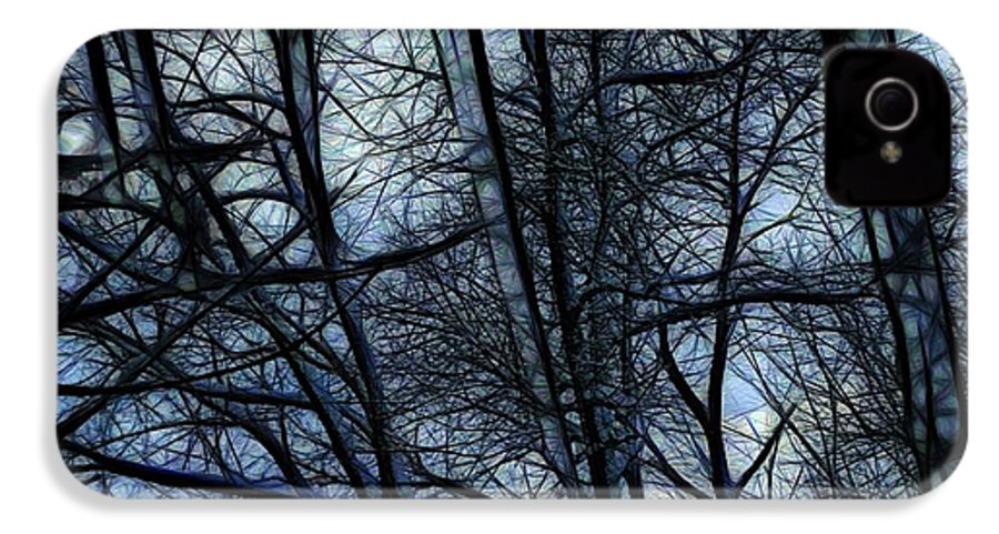 Twilight icicles Snowscape - Phone Case