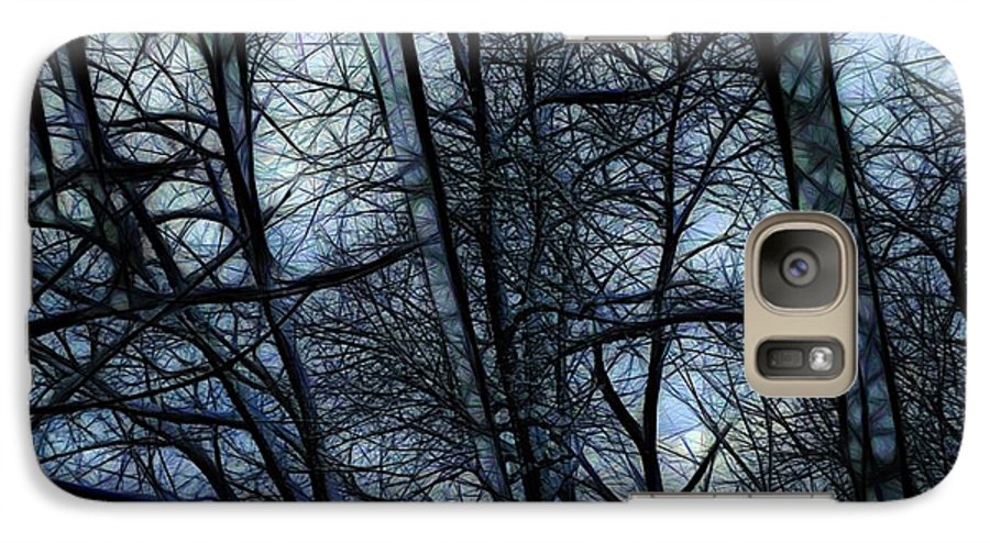 Twilight icicles Snowscape - Phone Case