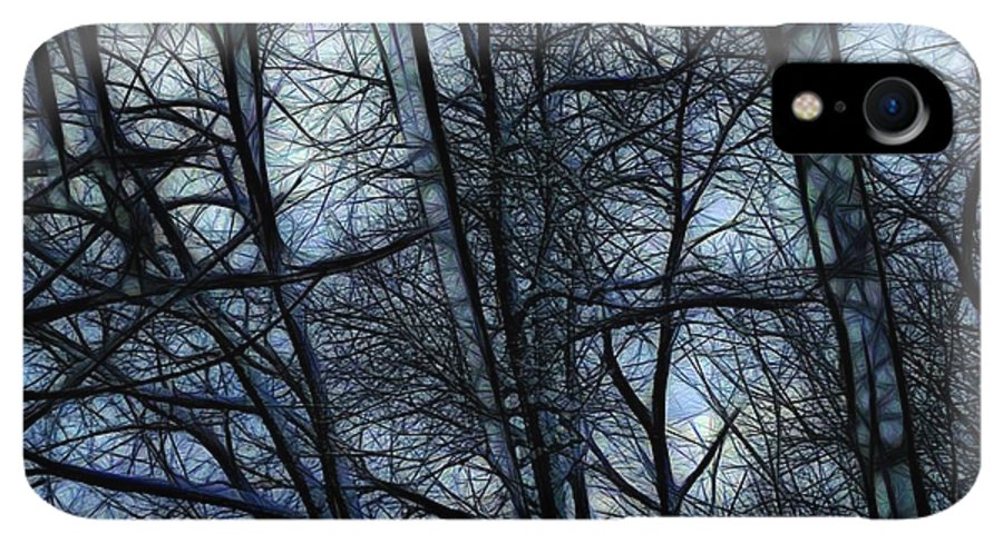 Twilight icicles Snowscape - Phone Case
