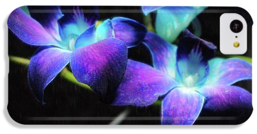 Two Purple Orchids - Phone Case