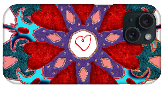 Valentine Mandala - Phone Case