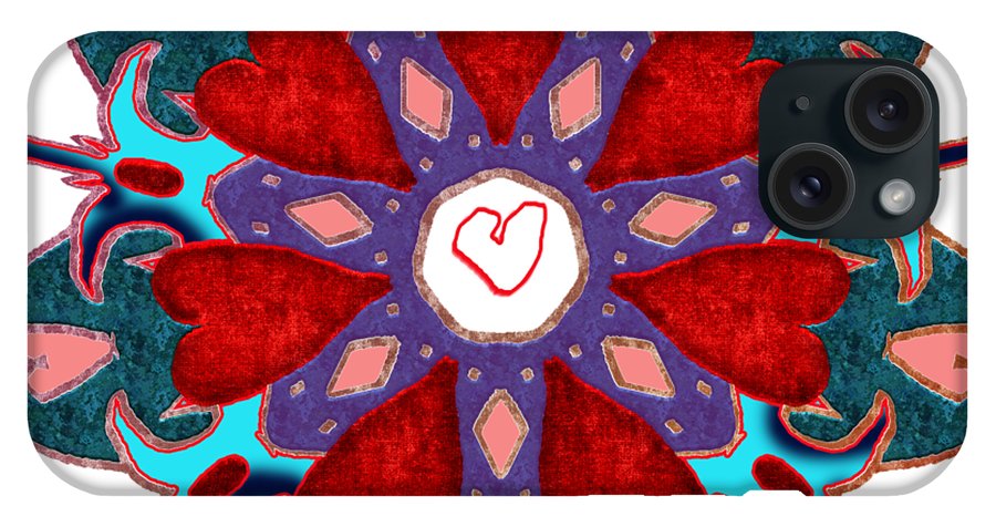 Valentine Mandala - Phone Case