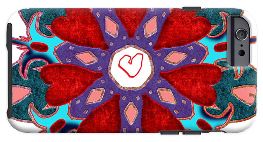 Valentine Mandala - Phone Case