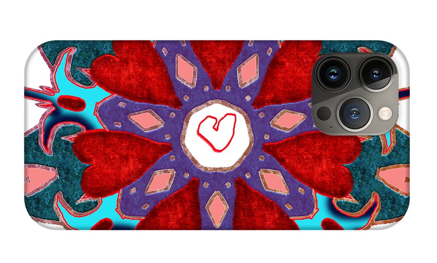 Valentine Mandala - Phone Case