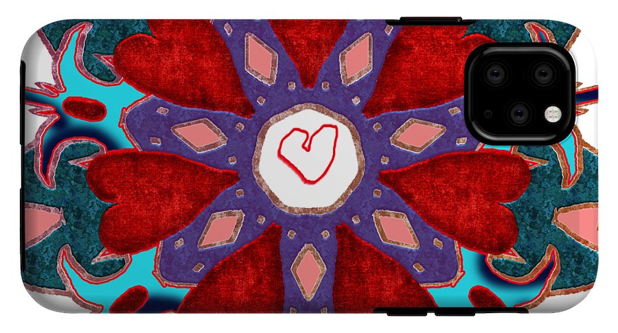 Valentine Mandala - Phone Case