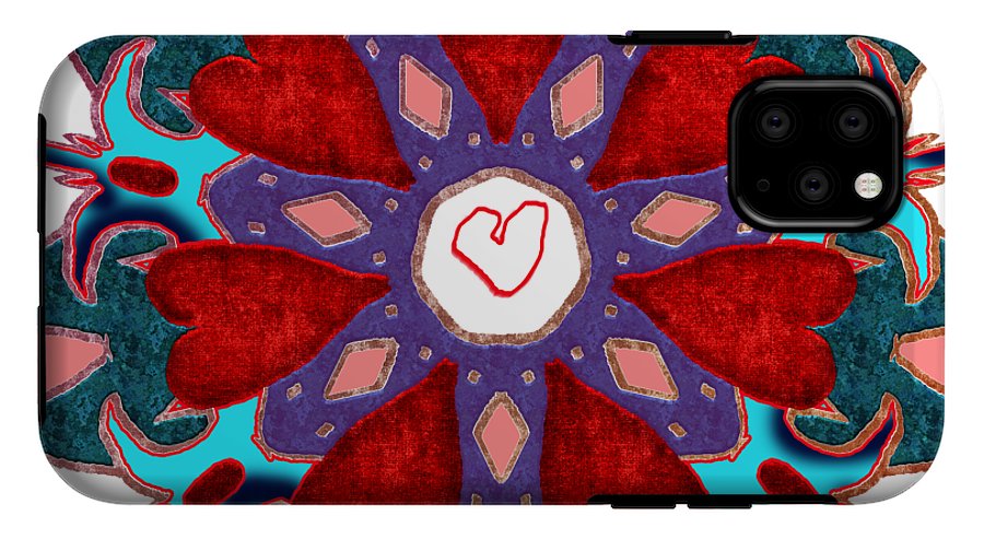 Valentine Mandala - Phone Case