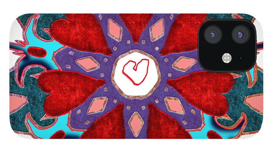 Valentine Mandala - Phone Case