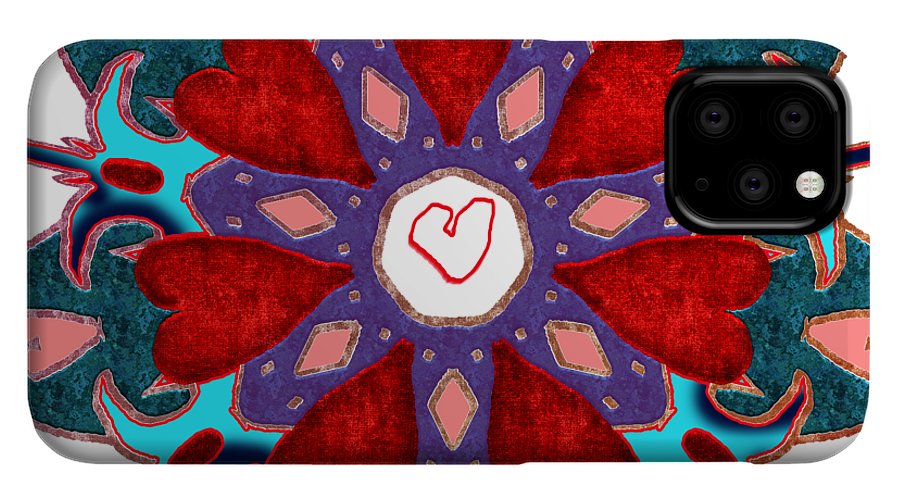 Valentine Mandala - Phone Case