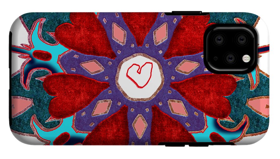 Valentine Mandala - Phone Case