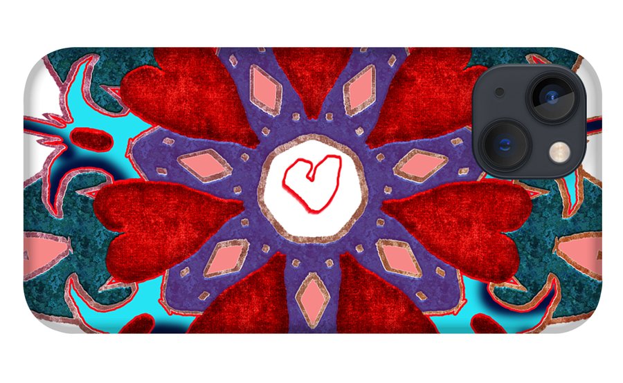 Valentine Mandala - Phone Case