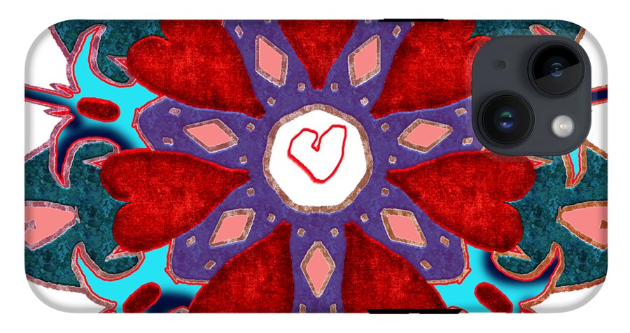 Valentine Mandala - Phone Case