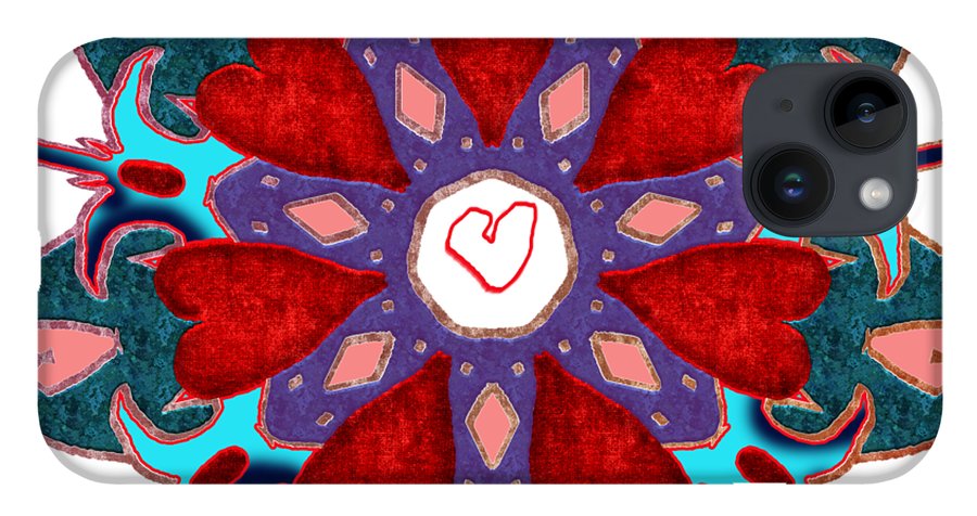 Valentine Mandala - Phone Case
