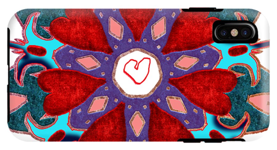 Valentine Mandala - Phone Case