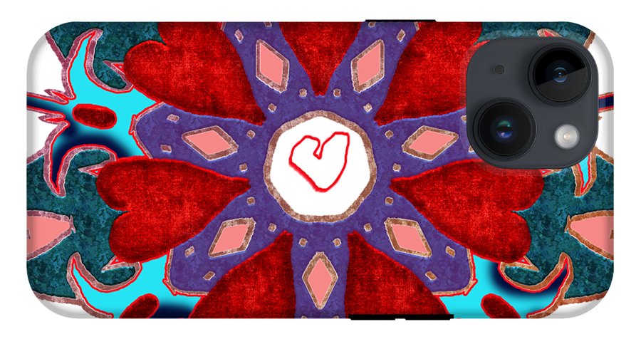 Valentine Mandala - Phone Case