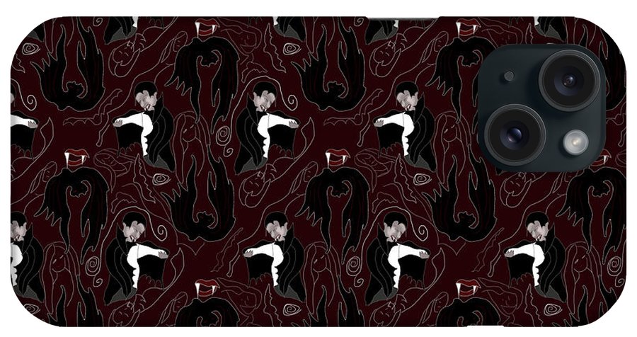 Vampire Pattern - Phone Case