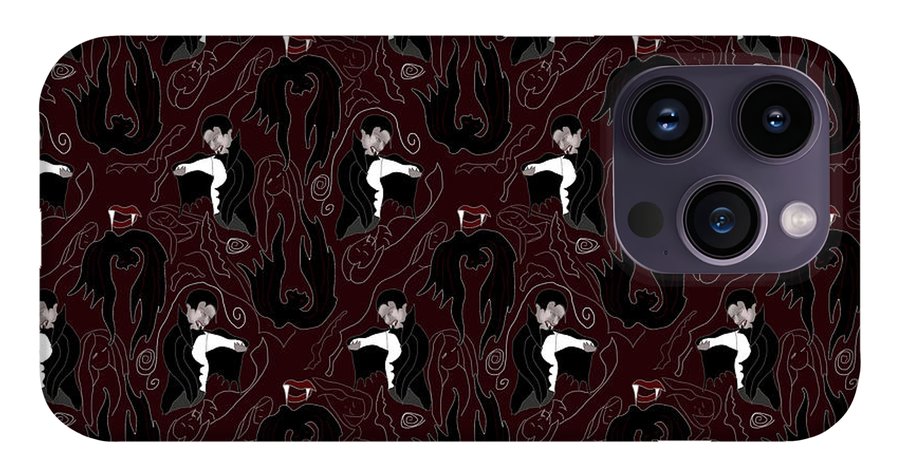 Vampire Pattern - Phone Case