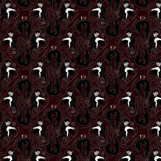 Vampire Pattern - Art Print