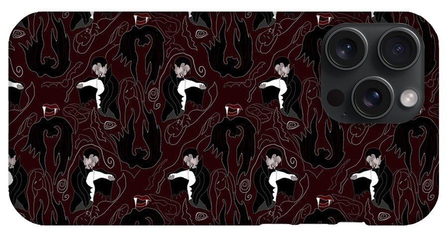 Vampire Pattern - Phone Case