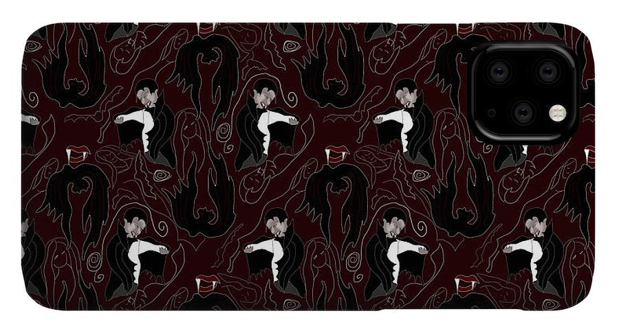 Vampire Pattern - Phone Case